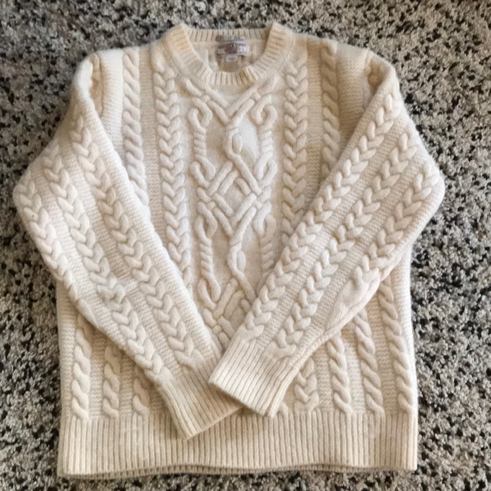 Shetland Wool Sweater • Wallace & Barnes